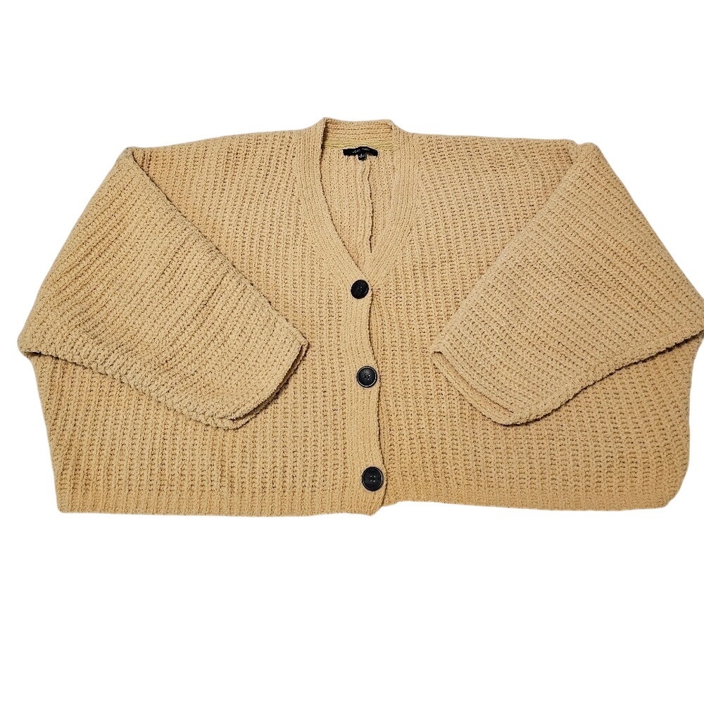 Oversized short button up Cardigan